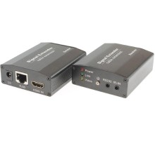 Приёмник/ OSNOVO Комплект для передачи HDMI, ИК управления и питания по кабелю витой пары (HDBaseT). Расстояние передачи до 40м (4K2K(30Гц)), до 70м (1080p). Поддержка технологии Power over HDBaseT(PoH). Поддержка HDMI 1.4 и HDCP 1.2. Передатчик:Вх.-HDMI(