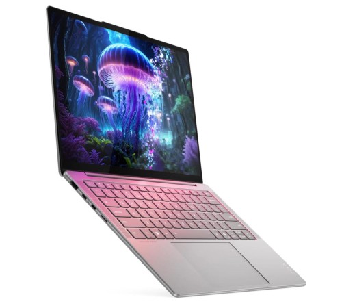 Ноутбук/ Lenovo Yoga Slim 7 14ILL10 14"(2880x1800 OLED)/Intel Core Ultra 7 256V(2.2Ghz)/16384Mb/1024PCISSDGb/noDVD/Int:Intel Arc Graphics 140V/Cam/BT/WiFi/70WHr/war 1y/1.19kg/luna grey/Win11Home + 65W, RU kbd