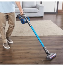 Пылесос вертикальный Jimmy Cordless Vacuum Cleaner JV85 Graphite+Blue с зарядной станцией и адаптером модели ZD24W300060U
