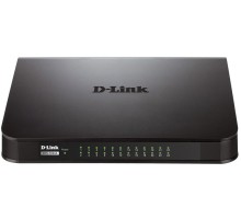 Сетевой коммутатор/ 24-port UTP 10/100Mbps Auto-sensing, Stand-alone Unmanaged, 8K MAC addresses, Desk-top size Switch with plastic case