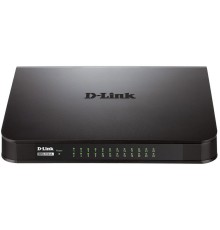 Сетевой коммутатор/ 24-port UTP 10/100Mbps Auto-sensing, Stand-alone Unmanaged, 8K MAC addresses, Desk-top size Switch with plastic case