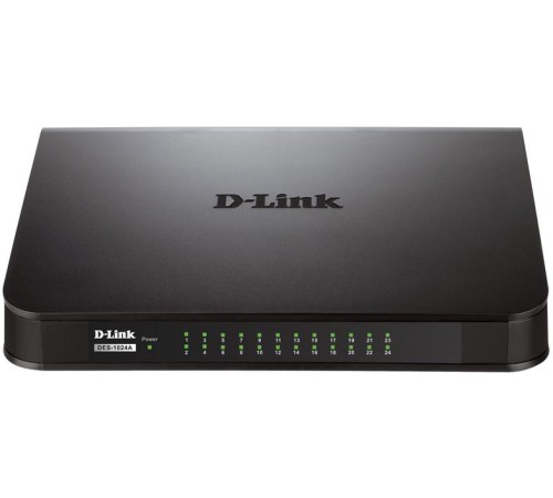 Сетевой коммутатор/ 24-port UTP 10/100Mbps Auto-sensing, Stand-alone Unmanaged, 8K MAC addresses, Desk-top size Switch with plastic case Сетевой коммутатор/ 24-port UTP 10/100Mbps Auto-sensing, Stand-alone Unmanaged, 8K MAC addresses, Desk-top size Switch with plastic case