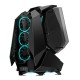 Корпус без блока питания/ Case JONSBO MOD-5, Full-Tower, TG, no fans, 2xUSB-A 3.0 + 1xUSB-C 3.2, ATX, mATX, mITX Black