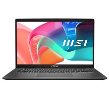 Ноутбук MSI Modern 14 F1MG Core 5 120U 14" FHD (1920*1080),IPS, DDR4 16GB (8GB*2),512GB SSD Intel Graphics,backlight,46.8Wh,1.5kg,1y,Dos,Platinum Gray