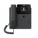 SIP-Телефон Fanvil V62G, 12 SIP-акк., 2,8", 320x240 Цвет. экран, POE, БП в комп., 2x1 Gbps, Чёрный