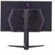 Монитор LG LCD 27GR93U-B/ LG UltraGear 27GR93U-B 27" IPS monitor, 3840x2160, 400cd/m2, 16:9, 1мс (GtG), HDMIx2, DP, Audio out, USB hub, 144Hz, 178/178, внешний БП, FreeSync Premium, HDR 10, DisplayHDR™ 400, HAS, VESA (100x100 мм)