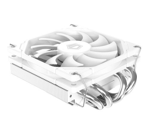 Кулер для процессора/ CPU Cooler ID-COOLING IS-40X V3 WHITE (95W, 4-pin PWM, 45mm, Al, 4x6mm, 1x92mm, 46CFM, 35.2dBA, 2800RPM, S: 1851/1700/1200/115X, AM5/AM4, White) Кулер для процессора/ CPU Cooler ID-COOLING IS-40X V3 WHITE (95W, 4-pin PWM, 45mm, Al, 4x6mm, 1x92mm, 46CFM, 35.2dBA, 2800RPM, S: 1851/1700/1200/115X, AM5/AM4, White)