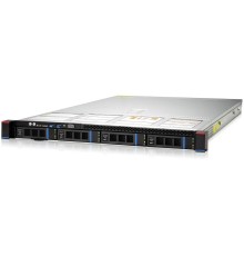 Серверная платформа/ Gooxi SL101-D04R-G3 1U 4bay server,  2pcs of riser cards 1300W 1+1 PSU EU power cable rail kit