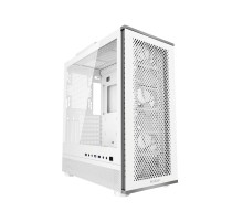 Корпус без блока питания/ Case PCCooler ME200 MESH WH, Midi-Tower, TG, Mesh, 3x120mm ARGB, 1xUSB-A 3.0 + 2xUSB-A 2.0, E-ATX, ATX, mATX, mITX White