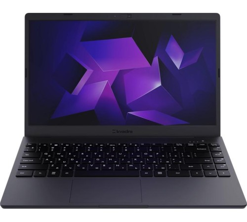 Ноутбук KVADRA NAU LE14U Core i3-1215U 1.2GHz,14,1" FHD (1920x1080) IPS,8Gb DDR4-3200(1), 256Gb SSD,55Wh,1.6kg,1YW,FHD Webcam,WiFi/BT, noOS, Графит, МПТ
