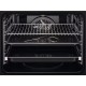 Встраиваемые электрические духовки ELECTROLUX/ Встраиваемый духовой шкаф с конвекцией, объем 72 л, 11 режимов, 9 автопрограмм, очистка пиролитическая, 4 стекла в дверце, направляющие проволочные + телескопические (1 уровень), термощуп, сенсорное управлени