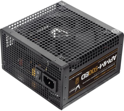 Блок питания Formula V Line APMM-500BD, 500W, ATX3.1/PCIe5.1, APFC, 80+ Bronze, 12cm Fan Блок питания Formula V Line APMM-500BD, 500W, ATX3.1/PCIe5.1, APFC, 80+ Bronze, 12cm Fan