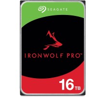 Жесткий диск/ HDD Seagate SATA3 16 Tb  IronWolf Pro NAS 7200 6Gb/s 256Mb 1 year warranty  (replacement ST16000VN001)