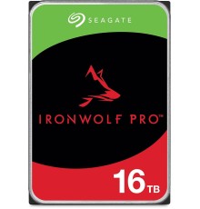 Жесткий диск/ HDD Seagate SATA3 16 Tb  IronWolf Pro NAS 7200 6Gb/s 256Mb 1 year warranty  (replacement ST16000VN001)