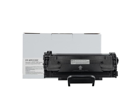 Картридж F+ imaging, черный, 3 000 страниц, для Xerox моделей WC PE220 (аналог 013R00621), FP-XPE220C (Вскрытая упаковка)