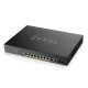 Коммутатор/ ZYXEL Hybrid Smart PoE ++ ZYXEL NebulaFlex XS1930-12HP switch, 19 "rack, 10xRJ-45: 1 / 2.5 / 5 / 10G (8 of them PoE ++ (802.3bt), 2xSFP +, 375 W PoE budget, standalone / cloud management