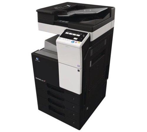 Лазерное многофункциональное устройство Konica Minolta bizhub 287 (МФУ, A3, 28 стр./мин, без крышки и ADF, без тумбы, без картриджей, без кабеля питания, запуск только инженером платно)