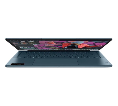 Ноутбук/ Lenovo Yoga Slim 7 14AKP10 14"(2880x1800 OLED)/AMD Ryzen AI 7 350(2Ghz)/32768Mb/1024PCISSDGb/noDVD/Int:AMD Radeon 860M/Cam/BT/WiFi/70WHr/war 1y/1.19kg/tidal teal/Win11Home + 65W, RU kbd Ноутбук/ Lenovo Yoga Slim 7 14AKP10 14"(2880x1800 OLED)/AMD Ryzen AI 7 350(2Ghz)/32768Mb/1024PCISSDGb/noDVD/Int:AMD Radeon 860M/Cam/BT/WiFi/70WHr/war 1y/1.19kg/tidal teal/Win11Home + 65W, RU kbd