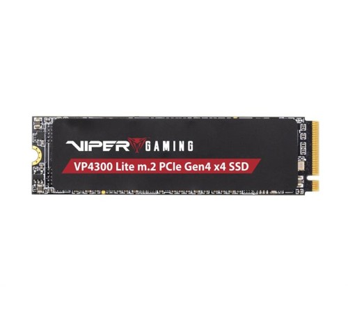Твердотельный накопитель Patriot Viper VP4300 Lite 2TB M.2 2280 NVMe PCIe 4.0 x4 R7400/W6400 TBW 1600TB 3D NAND Твердотельный накопитель Patriot Viper VP4300 Lite 2TB M.2 2280 NVMe PCIe 4.0 x4 R7400/W6400 TBW 1600TB 3D NAND