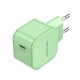 Сетевое зарядное устройство Vention на 1 порт USB С 20W  Зелёный, шт.
