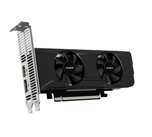 Видеокарта/ VGA GIGABYTE AMD RADEON RX 6400 D6 LOW PROFILE 4G 4GB, GDDR6/64-bit, PCIe 4.0, 1xHDMI 2.1, 1xDP, 2-slot