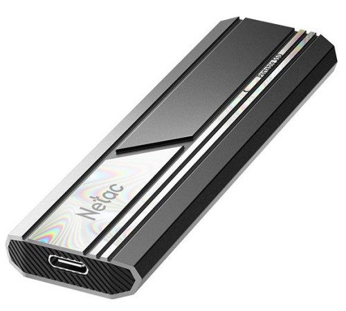 SSD накопитель Netac ZX10 2TB USB 3.2 Gen 2 Type-C External SSD, R/W up to 1050/1050MB/s, with USB C to A cable and 10Gbps USB C to C cable 5Y wty SSD накопитель Netac ZX10 2TB USB 3.2 Gen 2 Type-C External SSD, R/W up to 1050/1050MB/s, with USB C to A cable and 10Gbps USB C to C cable 5Y wty