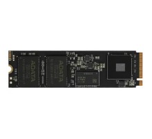Твердотельный накопитель/ ADATA SSD GAMMIX S70 BLADE, 512GB, M.2(22x80mm), NVMe, PCIe 4.0 x4, 3D TLC, R/W 7400/6800MB/s, IOPs 425 000/510 000, DRAM buffer 512MB, TBW 370, DWPD 0.4, with Heat Spreader (5 лет)