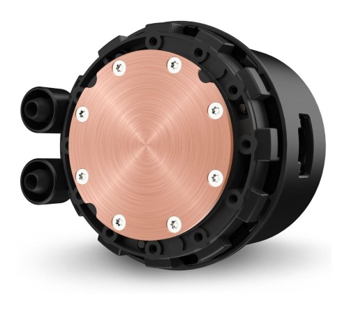 Система жидкостного охлаждения для ПК/ Water Cooling System NZXT Kraken 240 (250W, 240mm, LED temp., Black/ Fans: 2x120mm, 78.02CFM, 30.6dBA, 1800RPM/ Pump height 55.97mm, 2800RPM, Rad thickness 30mm/ S: 1851, 1700, 1200, 115X, AM5, AM4) Система жидкостного охлаждения для ПК/ Water Cooling System NZXT Kraken 240 (250W, 240mm, LED temp., Black/ Fans: 2x120mm, 78.02CFM, 30.6dBA, 1800RPM/ Pump height 55.97mm, 2800RPM, Rad thickness 30mm/ S: 1851, 1700, 1200, 115X, AM5, AM4)