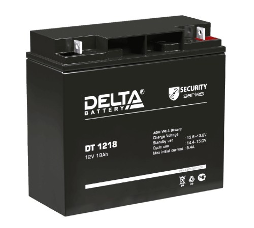 Аккумуляторная батарея DELTA BATTERY DT 1218 Аккумуляторная батарея DELTA BATTERY DT 1218