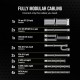 Блоки питания/ Power Supply Corsair RM1000e, Model RPS0179, 1000W 80+ Gold (ATX, 3.0, PCIe 5.0, Full modular, 1x24(20+4)pin, 2 x 4+4-pin ATX 12V, 4 x 4-pin Molex, 6 x 6+2-pin PCIe, 7 x SATA, Active, 120x120mm, 150x140x86mm, APFC, Power cable-UK, black)
