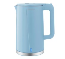 Чайник MAUNFELD/ Чайник, объем 1.7 л, отключение при закипании, цвет голубой