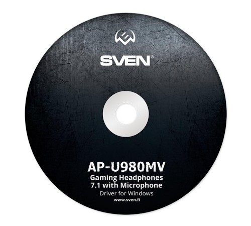 Игровые стереонаушники с микрофоном SVEN AP-U980MV, черный-синий (USB, LED, 7.1) Игровые стереонаушники с микрофоном SVEN AP-U980MV, черный-синий (USB, LED, 7.1)