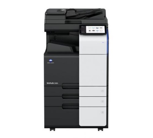 Лазерное многофункциональное устройство Konica Minolta bizhub C300i (МФУ, A3, 30 стр./мин, без крышки и ADF, без тумбы, без картриджей, без кабеля питания, запуск только инженером платно)