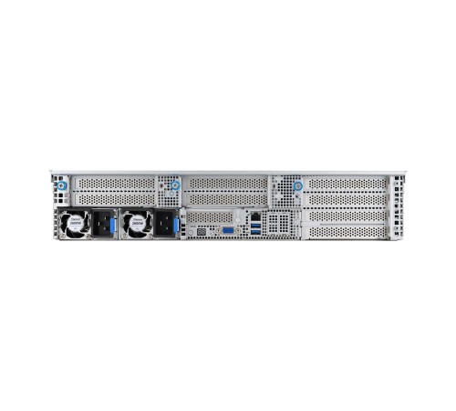 Серверная платформа/ ASUS RS720-E11-RS12U, 2U, 2 x LGA4677,  32 DIMM DDR5, 12=8 x NVMe/SAS*/SATA + 4 NVMe/SATA hs, 2 x M.2 slot, 2 x 10Gbe (X710) RJ45 port,Up to 8 slots PCIe 5.0, 1 x OCP 3.0, 1+1 1600W