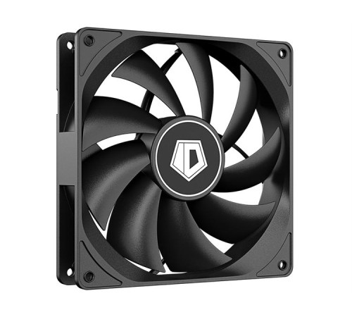 Вентилятор для корпуса ID-COOLING FL-12025K 120x120x25мм (80шт./кор, 3pin, черный, 1250об/мин, супертихий) BOX