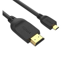 Кабель/ Кабель HDMI-19M --MicroHDMI-19M ver 2.0 1.5m VCOM <CG587-1.5M>