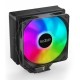 Кулер для процессора PCCooler Paladin EX400 ARGB S115X/1200/1700/AM4 (24 шт/кор, TDP 180W, 120mm PWM ARGB FAN, 4 тепловые трубки 6мм, 800-1800RPM, 28,6dBa)