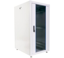 шкаф ЦМО Шкаф телекоммуникационный напольный ЭКОНОМ 24U (600х600) дверь стекло, дверь металл