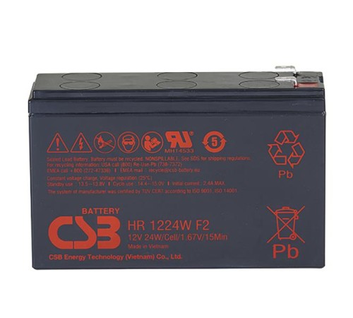 АКБ CSB Аккумуляторная батарея для ИБП (12V/6Ah)