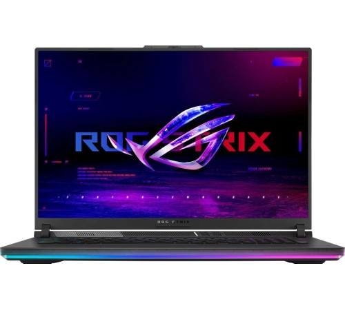 Ноутбук/ ASUS ROG Strix SCAR 18 G834JZR-N6072 18"(2560x1600 WVA (матовый, 240Hz, 3ms) )/Intel Core i9 14900HX(2.39Ghz)/32768Mb/1024PCISSDGb/noDVD/Ext:nVidia GeForce RTX4080(12288Mb)/Cam/BT/WiFi/90WHr/war 1y/3.1kg/Off Black/DOS Ноутбук/ ASUS ROG Strix SCAR 18 G834JZR-N6072 18"(2560x1600 WVA (матовый, 240Hz, 3ms) )/Intel Core i9 14900HX(2.39Ghz)/32768Mb/1024PCISSDGb/noDVD/Ext:nVidia GeForce RTX4080(12288Mb)/Cam/BT/WiFi/90WHr/war 1y/3.1kg/Off Black/DOS