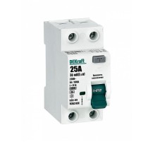 ВДТ 2P 25А 30мА тип A 6кА УЗО-03
