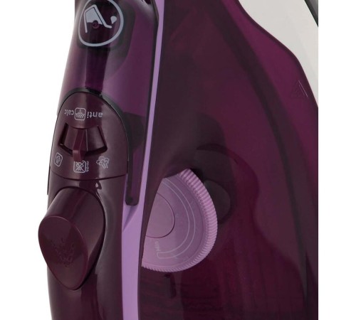 Утюг TEFAL/ 2400Вт, Вертикальное отпаривание, Автоматическая подача пара, Сиреневый и белый Утюг TEFAL/ 2400Вт, Вертикальное отпаривание, Автоматическая подача пара, Сиреневый и белый