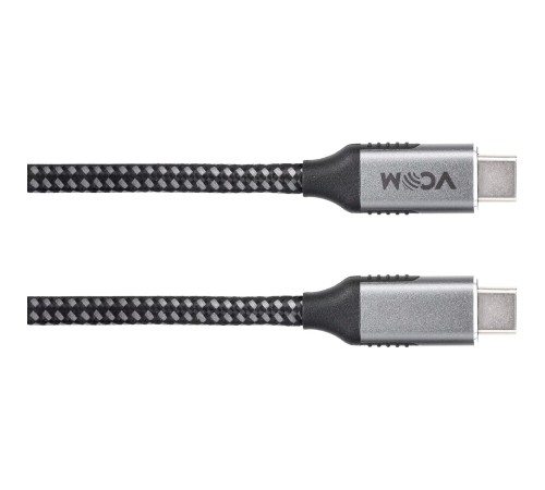 Кабель/ Кабель USB3.2 Gen2X2, CM->CM, 20Gbs, 100WT, 4KX60Hz, All shell, 1.8m  VCOM <CU420M-1.8M>