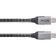 Кабель/ Кабель USB3.2 Gen2X2, CM->CM, 20Gbs, 100WT, 4KX60Hz, All shell, 1.8m  VCOM <CU420M-1.8M>
