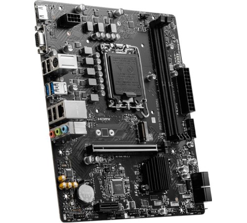 Материнская плата/ MB MSI INTEL B760 s1700, 2xDDR4(64GB), D-SUB/HDMI 1.4, 1xPCIe 4.0x16, 1xPCIe 3.0, 1xLAN, 4xSATA 6Gb/s, 1xM.2, 2xUSB 3.2, 4xUSB 2.0, 1xPS/2, mATX Материнская плата/ MB MSI INTEL B760 s1700, 2xDDR4(64GB), D-SUB/HDMI 1.4, 1xPCIe 4.0x16, 1xPCIe 3.0, 1xLAN, 4xSATA 6Gb/s, 1xM.2, 2xUSB 3.2, 4xUSB 2.0, 1xPS/2, mATX