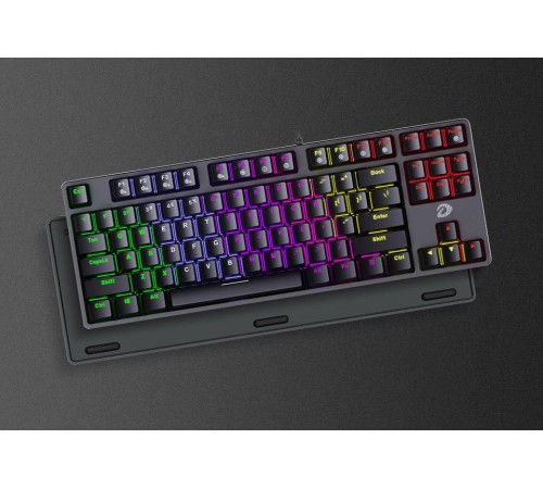 Клавиатура проводная Dareu EK87 Black (черный), подсветка Rainbow, D-свитчи Blue (tactile (clicky), dustproof), раскладка клавиатуры ENG/RUS (Мятая упаковка) Клавиатура проводная Dareu EK87 Black (черный), подсветка Rainbow, D-свитчи Blue (tactile (clicky), dustproof), раскладка клавиатуры ENG/RUS (Мятая упаковка)