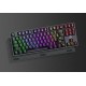 Клавиатура проводная Dareu EK87 Black (черный), подсветка Rainbow, D-свитчи Blue (tactile (clicky), dustproof), раскладка клавиатуры ENG/RUS (Мятая упаковка)