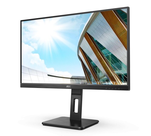 Монитор LCD 23.8'' 16:9 1920х1080(FHD) VA, 75 Hz, 300 cd/m2, 3000:1, 50М:1, 4ms, VGA, DVI, HDMI, DP, USB-Hub, Height adj, Pivot, Tilt, Swivel, Speakers, Black (Вскрытая упаковка)