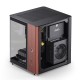 Корпус без блока питания/ Case JONSBO TK-0, Mini-Tower, no fans, 1xUSB-A 3.2 + 1xUSB-C 3.2, SFX PSU Support, mITX Black