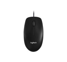 Мышь Logitech Mouse M100,  Black, USB, 1000dpi, [910-006652] (незначительное повреждение коробки)